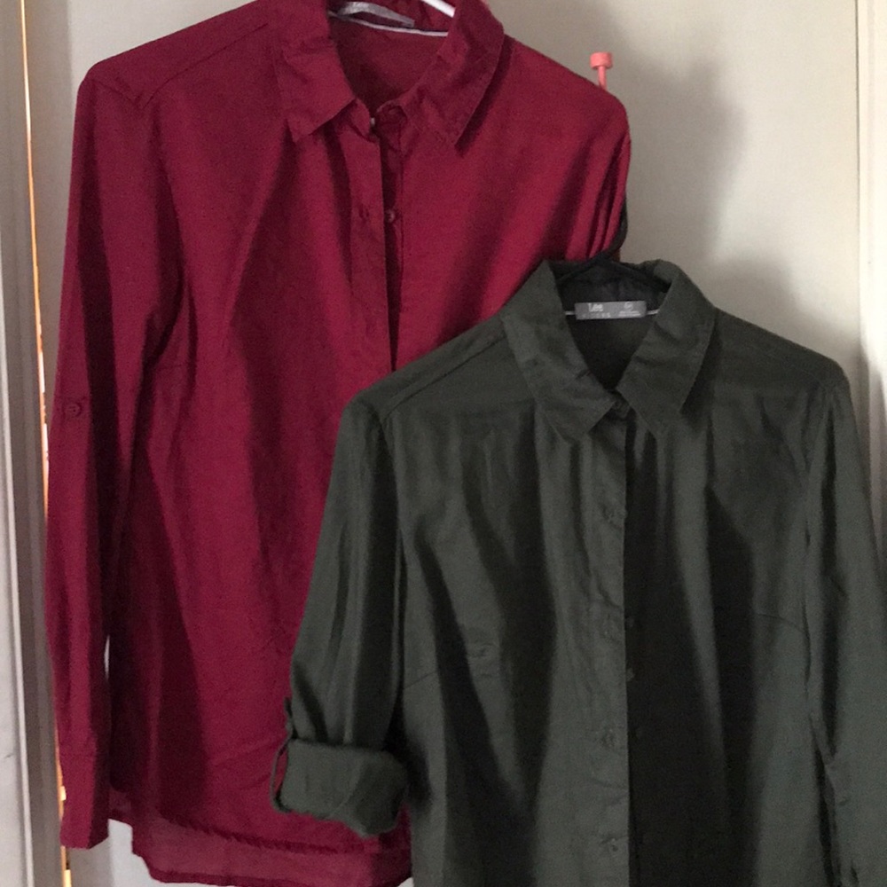 2 Lee Rider Shirts